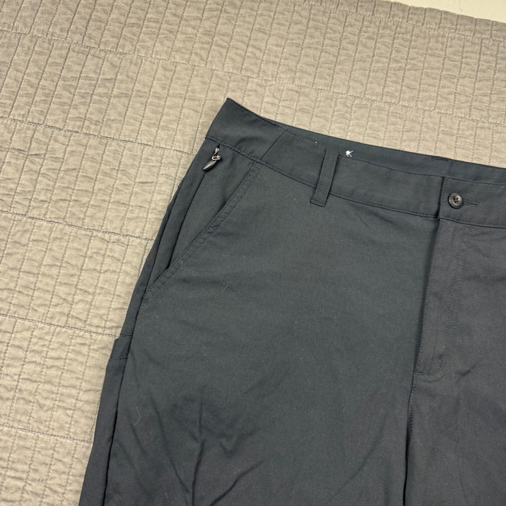 Columbia Womens Omni-Shield Black Capri Hiking Pants Size 14 Outdoors Granola - Picture 2 of 12